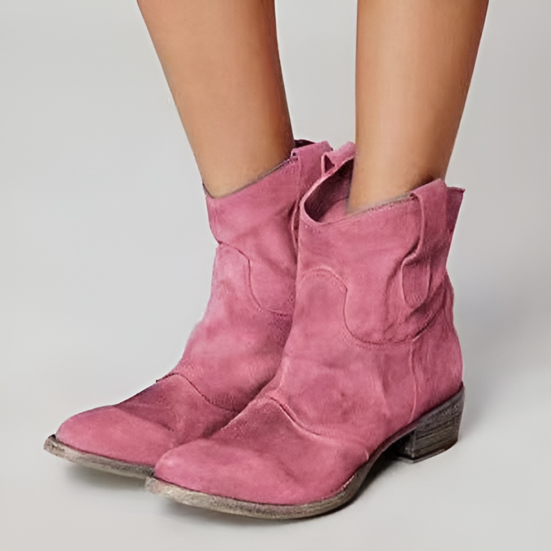 Alessia Elegant Ankle Boots - Everyday Comfort