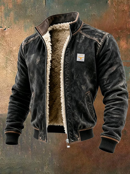 Riccardo - Thermal Jacket Leather Effect