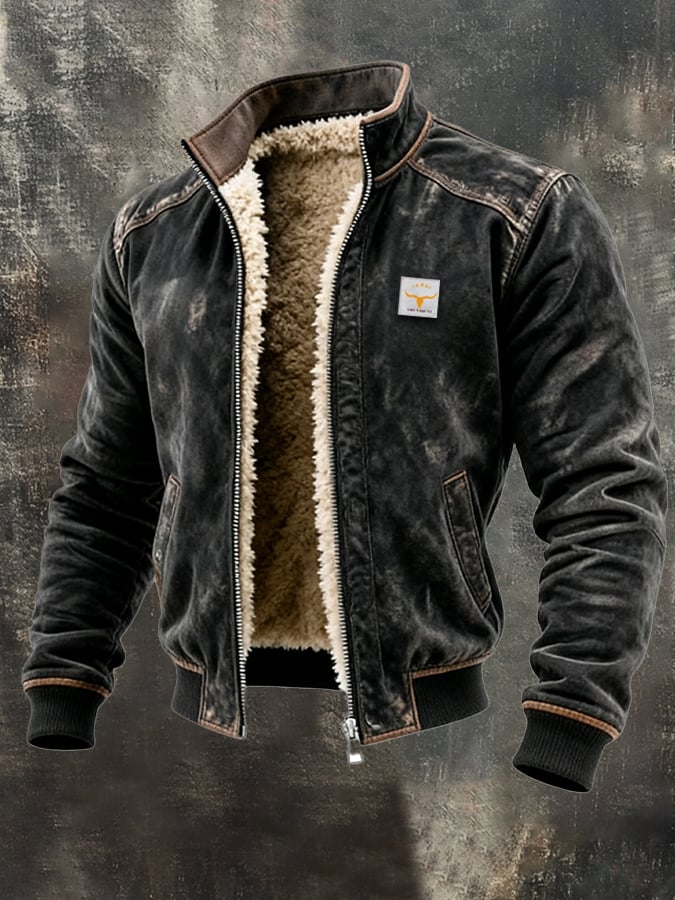 Riccardo - Thermal Jacket Leather Effect