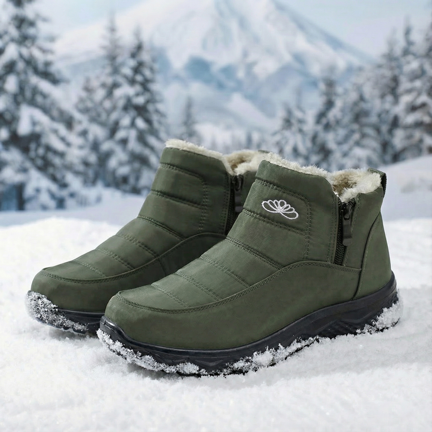 Chantal - Fleece Comfort Boots Low