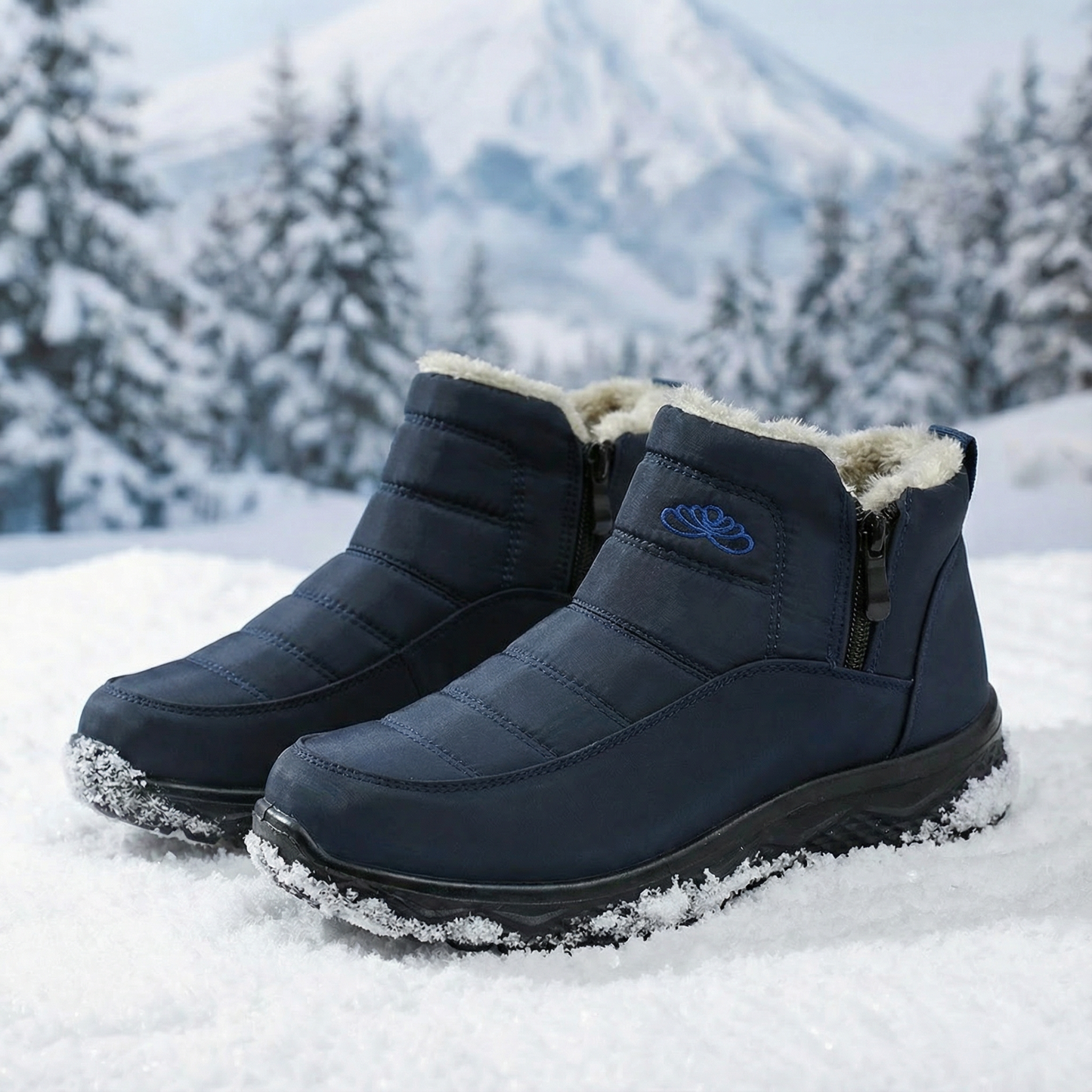 Chantal - Fleece Comfort Boots Low