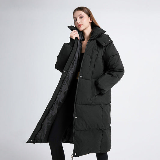 Gigaty - Classic Hooded Long Puffer Coat