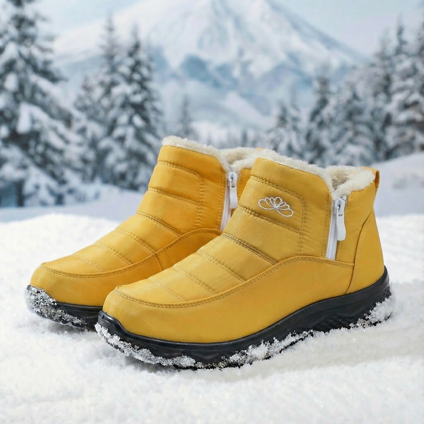 Chantal - Fleece Comfort Boots Low