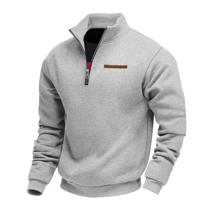 Adrien - Zip-Up Fleece Sweatshirt