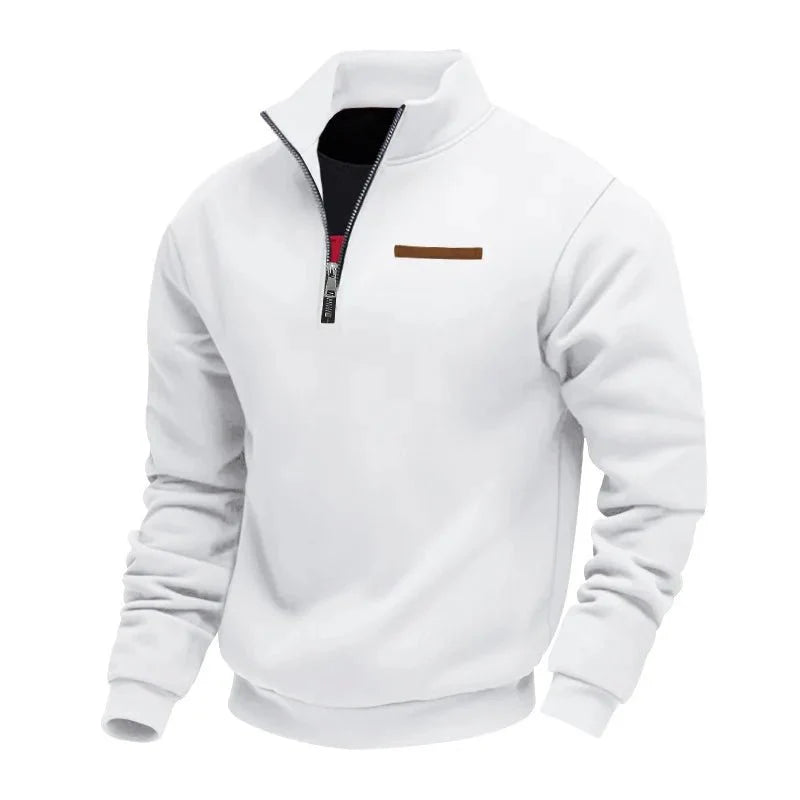 Adrien - Zip-Up Fleece Sweatshirt